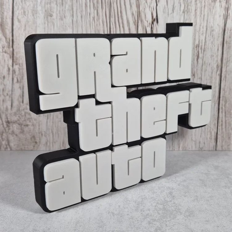 تابلو دیواری GTA (Grand Theft Auto) | دکوری بازی محبوب
