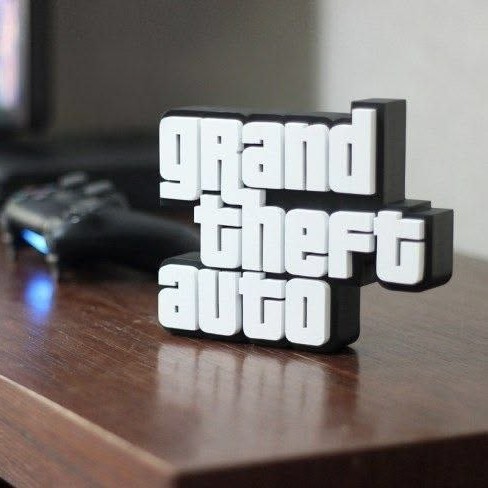 تابلو دیواری GTA (Grand Theft Auto) | دکوری بازی محبوب